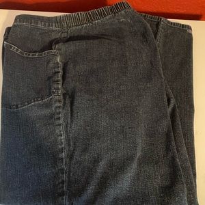 Just My Size dark blue jeans